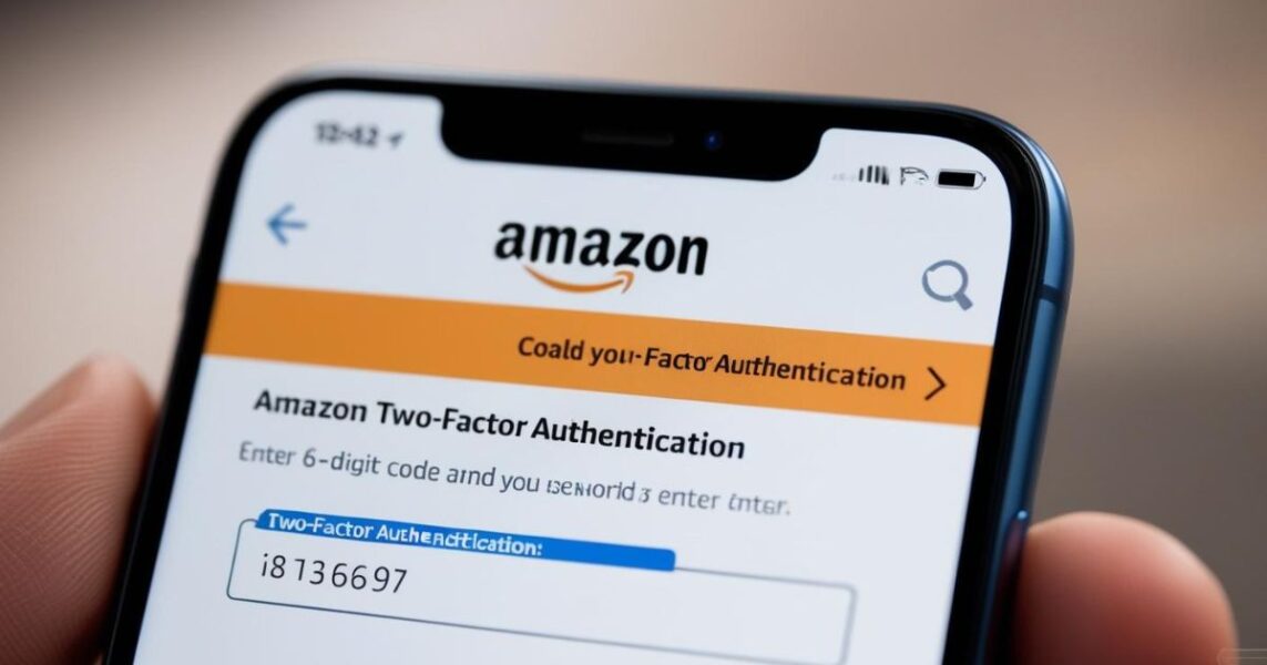 Amazonの2段階認証のイメージ画像。