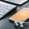 audibleを視聴するイメージ画像。